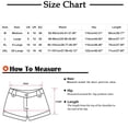 thumbnail image 3 of Womens Summer Lounge Cotton Linen Shorts Solid Color Comfy Elastic Waist Beach Shorts Loose Fit with Pockets, 3 of 7