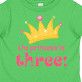 thumbnail image 4 of Inktastic 3rd Birthday Princess I'm Three Girls Toddler T-Shirt, 4 of 5