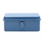 predolo Metal Toolbox Multi-Purpose Metal Tool Storage Heavy Duty Portable Tool Chest for DIY Enthusiasts, Mechanics, Car, Garage, Job Site, Blue, 190 Mini