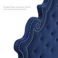 thumbnail image 6 of Modway Diana Tufted Performance Velvet Twin Headboard in Navy, 6 of 9
