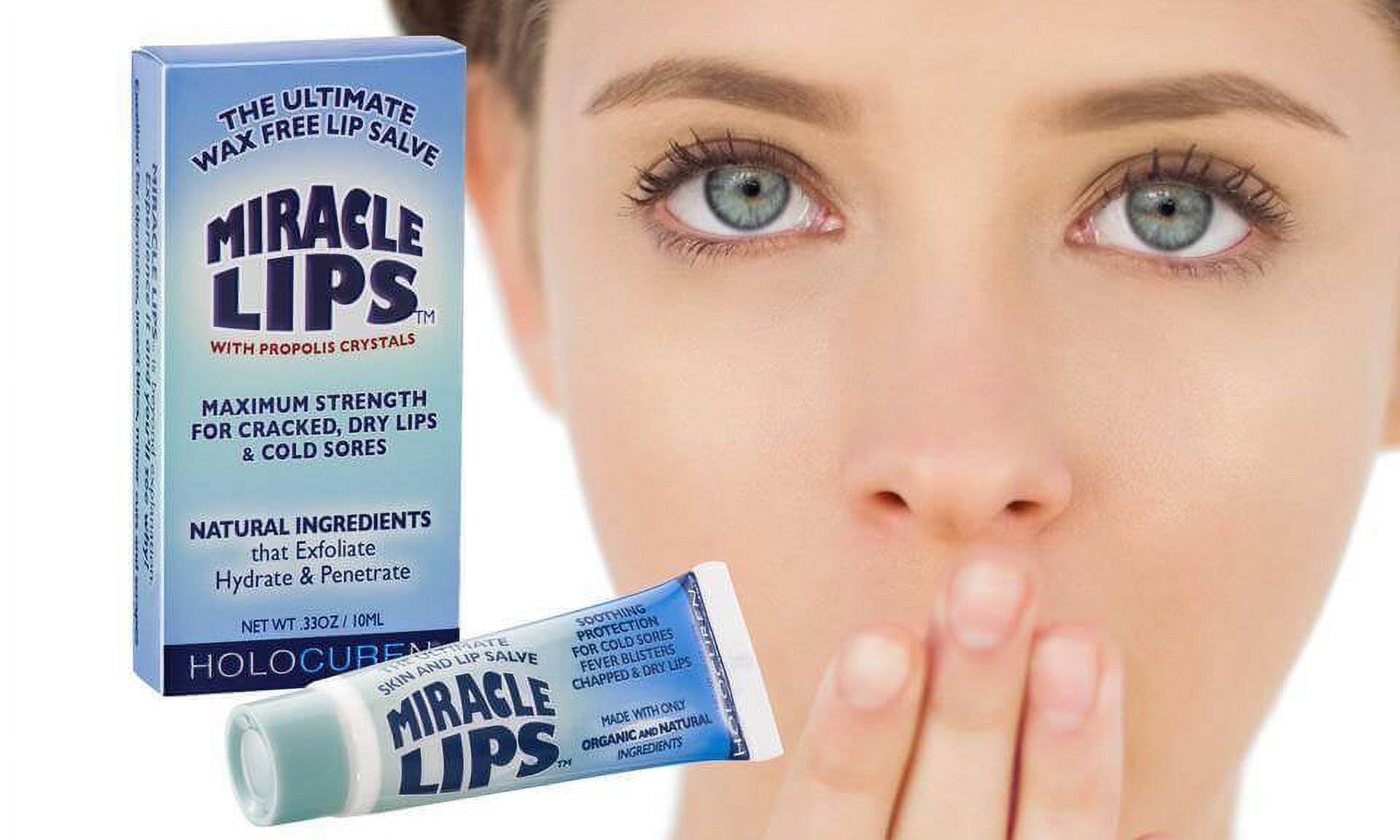 2-Pack MIRACLE LIPS SALVE Corrective Lip Action