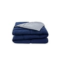 thumbnail image 6 of VCNY Home Lincoln 7-Piece Navy/Grey Solid Color Reversible Bed in a Bag, Queen, Adult, Unisex, 6 of 9