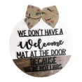 thumbnail image 2 of Fun Copywriting Door Hangers Holiday Checklist Home Decor Door Signs, 2 of 9
