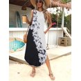 thumbnail image 5 of Vestido de verano Zeagoo 2025 vestido de verano con estampado de flores para mujer, 5 of 5