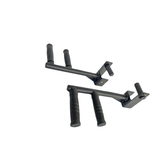 VONKY 2 Pieces Dip Bar Barbell Rack Chest Easy Pull Holders Training Install to up Narrow pitch