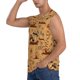 thumbnail image 3 of Fotbe Brown Mushrooms Men's Camiseta sin Mangas Estampada para Hombres, Playera Casual para Gimnasio, Entrenamiento, Playa-3X-Large, 3 of 7