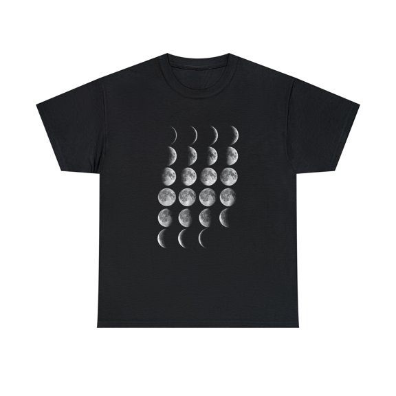 Moon Phases Space Science T-Shirt