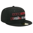 thumbnail image 3 of Men's New Era Black Arizona Diamondbacks Ransom 59FIFTY Fitted Hat, 3 of 6