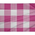 thumbnail image 4 of oneOone Polyester Lycra Pink Fabric Gingham Check Sewing Material Print Fabric By The Yard 56 Inches Wide, 4 of 4