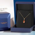 thumbnail image 5 of Gem Stone King 14K Yellow Gold Ecstasy Mystic Topaz Pendant Necklace for Women | 1.67 Cttw | Gemstone November Birthstone | Pear Shape 9X6MM | With 18 inch Chain, 5 of 6