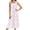 White Pink Line Florals, variant on Nightgowns for Women Cotton Long Night Gown Sleeveless Sleep Dress Victorian Nightdress Ladies Sleepwear