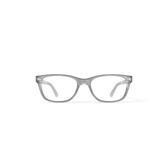 Jonas Paul Youth Miles/Maddie Square Prescription Eyeglasses with Case, Crystal