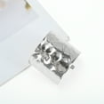 thumbnail image 5 of Unique Bargains 1 Pc Ponytail Buckle Hair Clip Semi-column Hair Ponytail Cuff for Women Silver Tone, 5 of 6