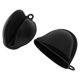 thumbnail image 2 of Juego de manoplas y agarraderas de silicona para horno YONGSHENG Negro, 2 of 5