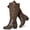 Brown 401, variant on Women's Extra Wide Calf Knee High Boots.