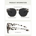 thumbnail image 6 of TINHAO Polarized Fit Over Glasses Sunglasses for Women Men Trendy Cat Eye Wrap Around Shades UV Protection, 6 of 6