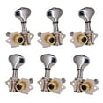 thumbnail image 2 of Esquirla 1 Set 3R3L Folk Guitar Open Tuners Machine Heads Fishtail Tuning Pegs, 2 of 8