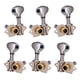 thumbnail image 2 of Clavijas de guitarra eléctrica shamjiam 3R3L Cabezales de guitarra Plata Botones de cuerdas de guitarra Afinadores, 2 of 9