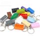 thumbnail image 2 of Juguete de partículas pequeñas, llavero de ladrillo de 2 × 4 de alto, regalo creativo, bloques de construcción, 15 colores opcionales, 2 of 2