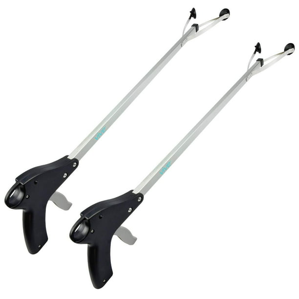 Vive Suction Cup Reacher Grabber (2 Pack) - 32 Inch Heavy Duty Mobility ...