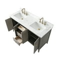 thumbnail image 3 of Vanity Art 60" Bathroom Vanity with Sink, Freestanding Storage Cabinet with Engineered Marble Top, Flip Down Tray, Drawer, and Shelve, 3 of 6