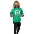 thumbnail image 4 of DC Comics Mens Green Lantern Logo Hoodie, 4 of 5