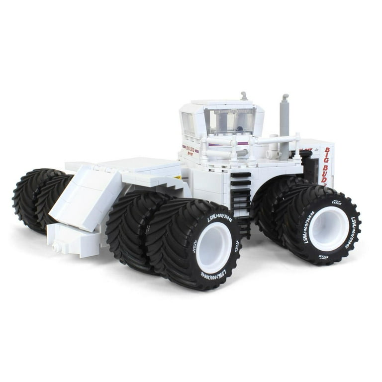 First Gear Big Bud 16V-747 Tractor Building Blocks Set, 512-Piece