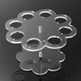 thumbnail image 3 of 8 Holes Acrylic Ice Cream Cone Storage Stand, 3 of 5