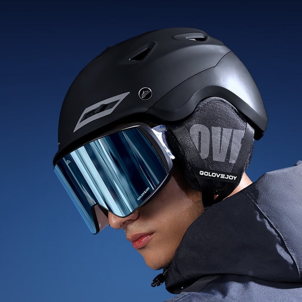 Casco de esquí Protector anticolisión ligero para mujeres y hombres con carcasa de ABS duradera