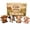 A, variant on 3D Beaded Cow DIY Kit, Farm Animal Seed Bead Craft Gift Set for Beginners, 4-Piece Set