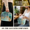 thumbnail image 5 of Xixirimido Bible Cover, Bible Carrying Book Case for Women Men, Multi-pocket Protective Church Organizer Bag with Handle Christian Gift, Marble Print Pattern, 5 of 7