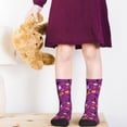 thumbnail image 5 of Kdxio Halloween2 Print Children's Socks for Daily Wear and Sports Use Colorblock Mid-Calf Design Breathable Material, 5 of 5