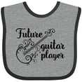 thumbnail image 3 of Inktastic Guitar Player Future Guitarist Girls Baby Bib, 3 of 4