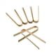thumbnail image 4 of Mini Pinzas para Pan Desechables de Bambú, 320 Uds., Pinzas para Tostadas de 4 Pulgadas, Pinzas para Cocinar Desechables, Pinzas para Servir Alimentos, 4 of 5