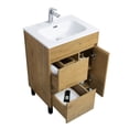 thumbnail image 3 of SERA 24-in Rock Vanity with Ceramic Countertop, 3 of 6