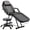 Black, variant on Kigoty Adjustable Leather Massage Table, 72" x 24", White