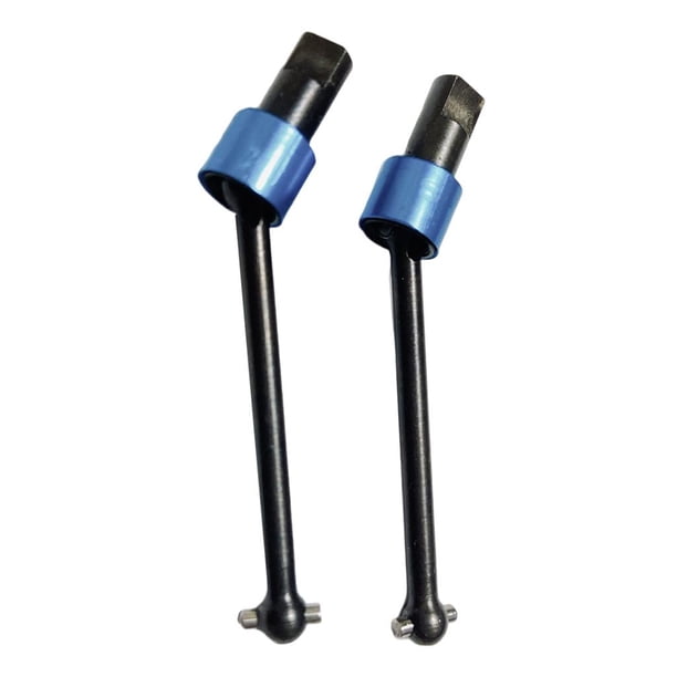 Conjunto de eje de transmisión de Metal para coche teledirigido 1/18, eje de transmisión eléctrica de 61mm para Teton Azul perfke Junta universal