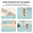 thumbnail image 3 of Kangaroo Travel Portable Square Jewelry Organizer with Ring, Earring, Necklace, and Bracelet Storage - Suitable for Girls and Women, 3 of 6