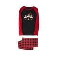 thumbnail image 2 of Penkiiy Matching Christmas Pajamas For Family Xmas Holiday Pjs Elf Plaid Sleepwear Outfit Sets For Women/Men/Couples/Adult 2XL Multicolor, 2 of 3