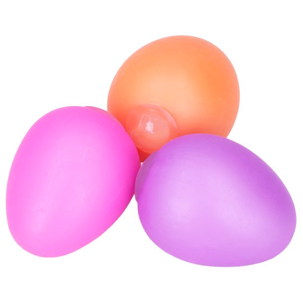 Bolas antiestrés 15 piezas para aliviar el estrés huevos para apretar suaves realistas resistentes a caídas bolas para apretar juguete para niños adultos ancianos ANGGREK Otros
