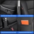 thumbnail image 5 of coverdream 4Runner Seat Covers Custom Fit for 2010-2024 Toyota 4Runner (7-Seater,3-Row) - Breathable Leather Auto Seat Covers(Full Set,Black with Red Line), 5 of 9