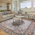 thumbnail image 3 of Junovo Boho Rug Non Slip Bedroom Rug Vintage Area Rugs for Living Room,6'x9',Khaki, 3 of 7