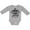 AC-Heather Grey, variant on Inktastic My 1st Thanksgiving Boys or Girls Long Sleeve Baby Bodysuit