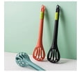 thumbnail image 6 of Nkmbld 3pcs Food Tongs for Party 2 in 1 Food Tongs, Multifunctional Whisk, Handheld Plastic Bread Tongs, Pasta Multifunctional Kit, Green, 6 of 7
