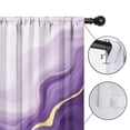thumbnail image 4 of Blackout Kids Curtains,Purple and Gold Marble Texture Childrens Insulated Curtains Set Of 2,Bedroom Essentials,Toddler Room Decor 42x63in(106x160cm), 4 of 4