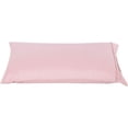 thumbnail image 5 of Pillowcases Set of 2 Envelope Closure End Easy Fit for Summer Soft and Breathable Machine Washable - Pink/Queen, 5 of 5