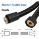 thumbnail image 2 of Premium Shower Hose, 1.5m Premium Stainless Steel, with Double Anti-Twist Shower Hose (Black), 2 of 5