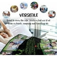 thumbnail image 5 of AISENIN Personalized DAD Blanket with Photo Customized Picture Flannel Blanket with Text for Couples Lovers Girlfriends Boyfriends Dad Mom, 5 of 5