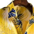 thumbnail image 4 of Mchoice Mens Hawaiian Shirts Summer CasualShort Sleeve Regular Fit Tropical Printed Button Down Beach Shirts for Men, 4 of 8