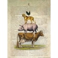 thumbnail image 2 of Nobleworks, Inc. 25x32 Black Ornate Wood Framed with Double Matting Museum Art Print Titled - Farm Stand A1, 2 of 4